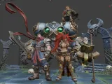 Battle Chasers Ultimate Diorama - 5 Character Statue Pack-0
