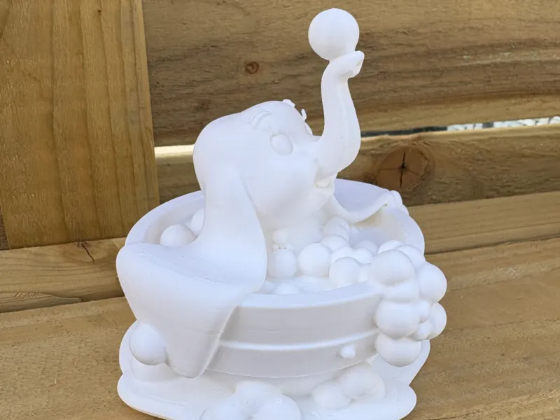 L'heure du bain des éléphants