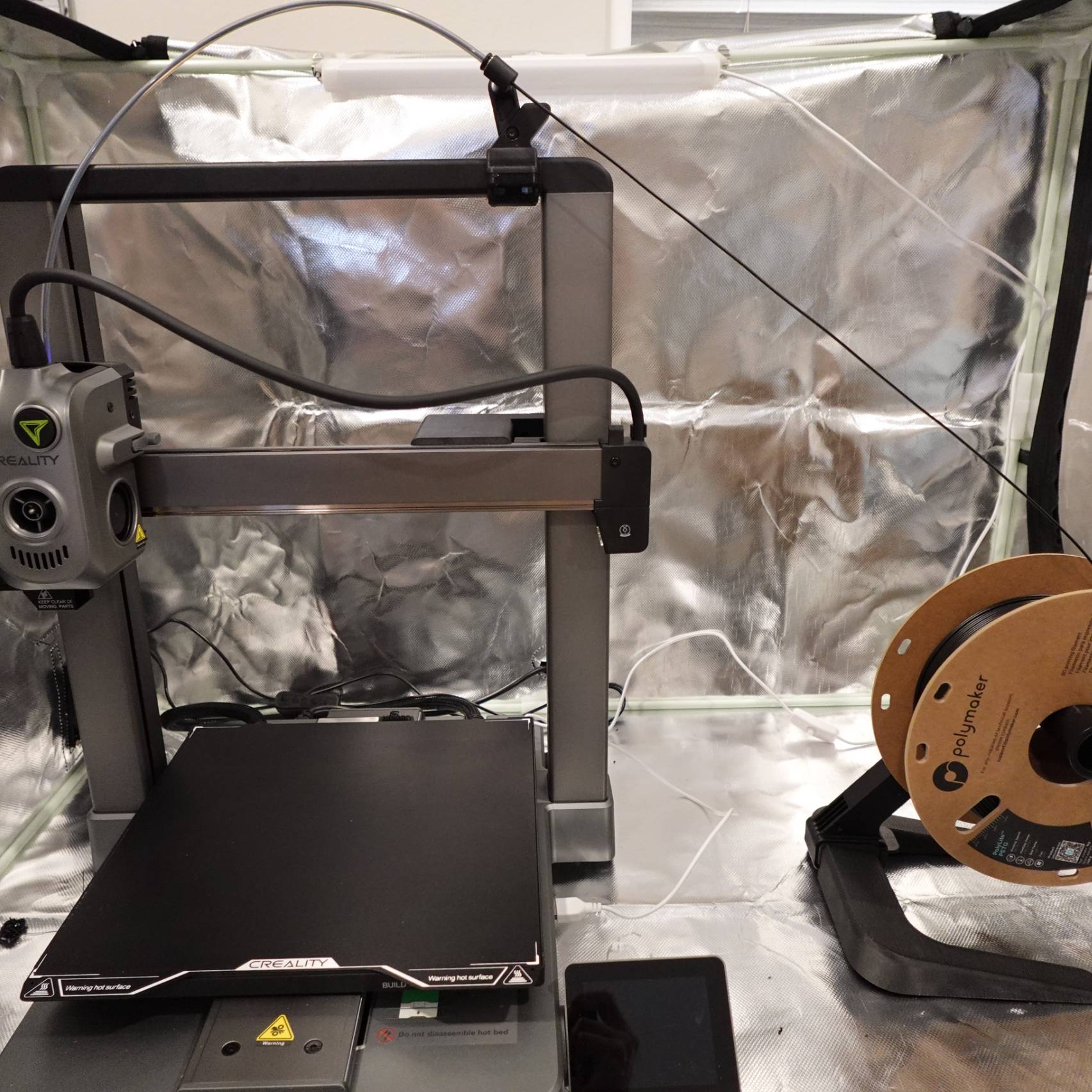 3D Printer Files | 3MF File | Creality Hi Original Spool Holder Desk ...
