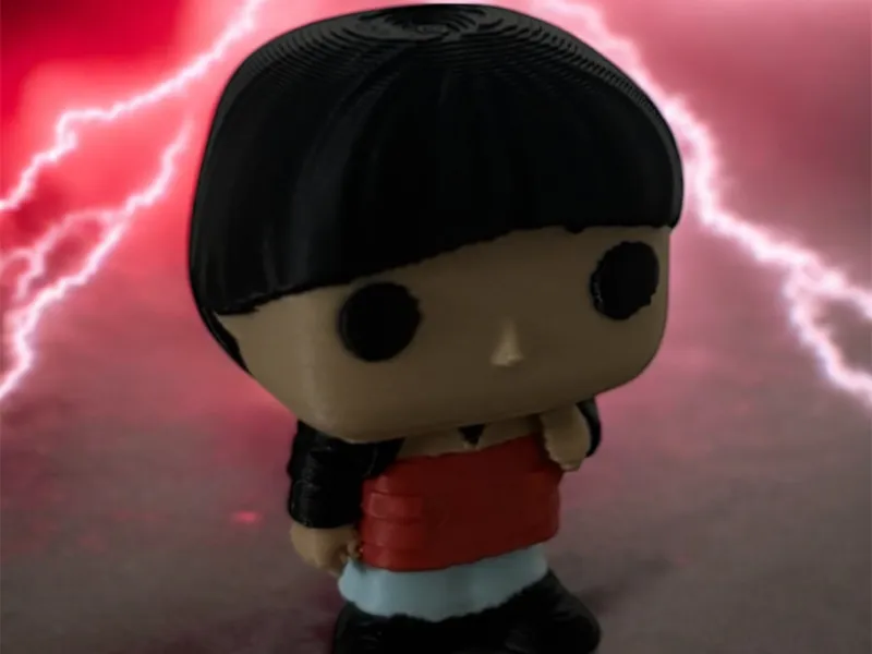 Fan art di Stranger Things Will Byers in stile Kinder Joy