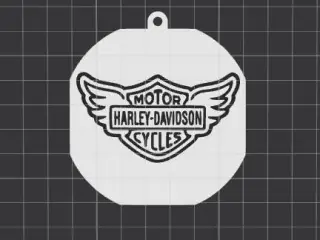 Keychain Harley Davinson