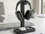 Minimalist Dual-Purpose Headphone Stand & Desk Organizer-0
