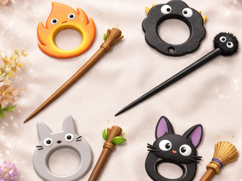 Set horquillas Ghibli