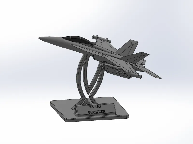 EA-18 Growler Desktop Model
