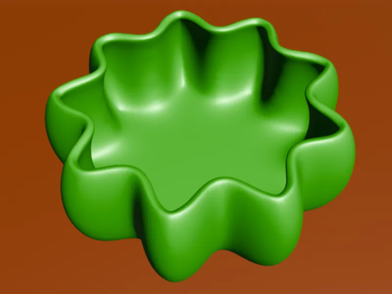8-Point Star Bowl / Wavy Star Bowl V3D ID-152