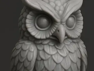 Owl keychain 