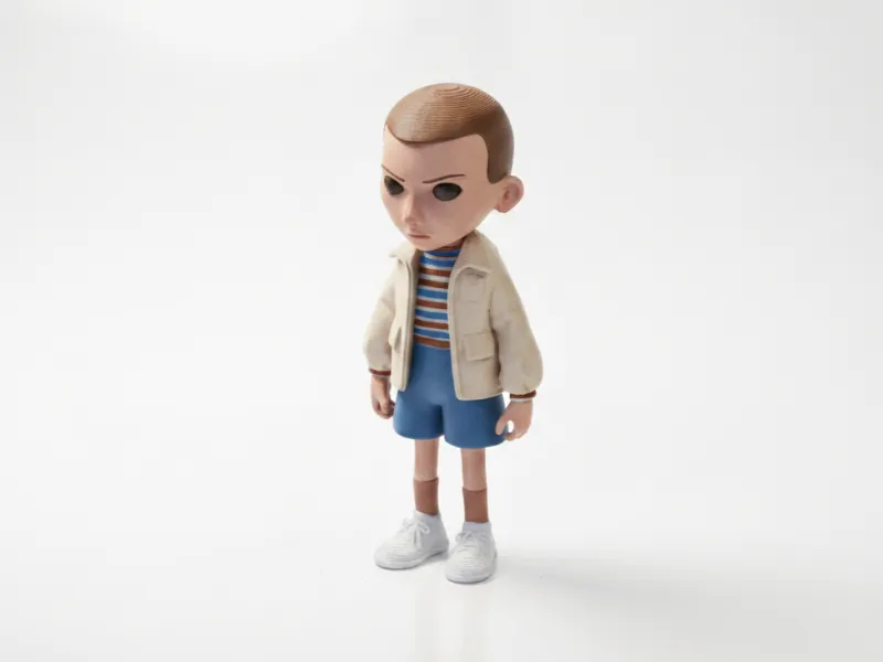 Elf-Figur Stranger Things Charakter 3D-druckbar