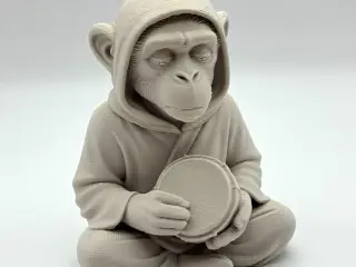 Monkey Drummer