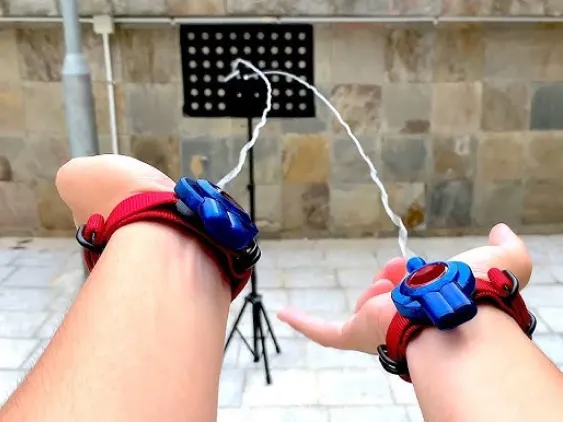 Functional Amazing Spider-Man web shooter