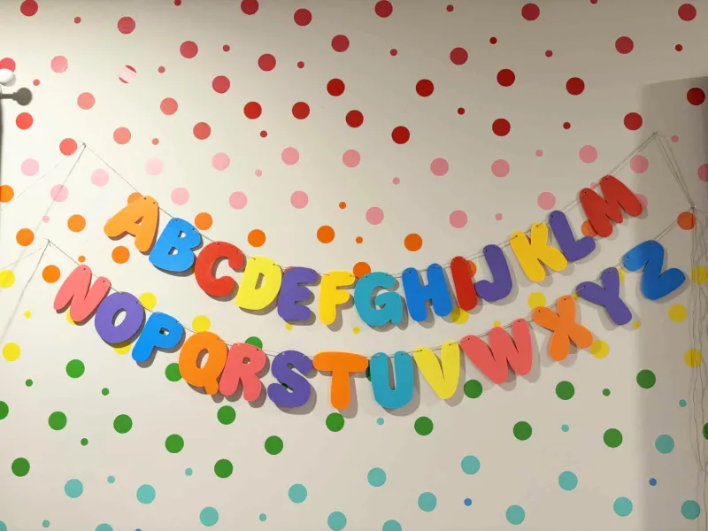 Large Garland letters