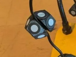 Clip on 3d Scan marker for Helping hand rod