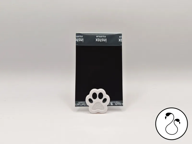 Niedlicher Pfotenabdruck – Ständer für MagicRelief & Instax