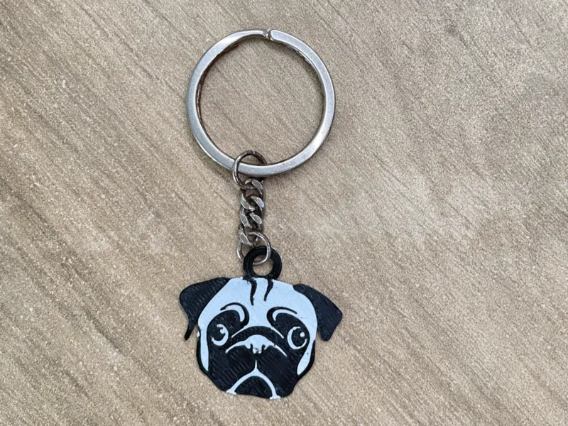 Llavero Pug 