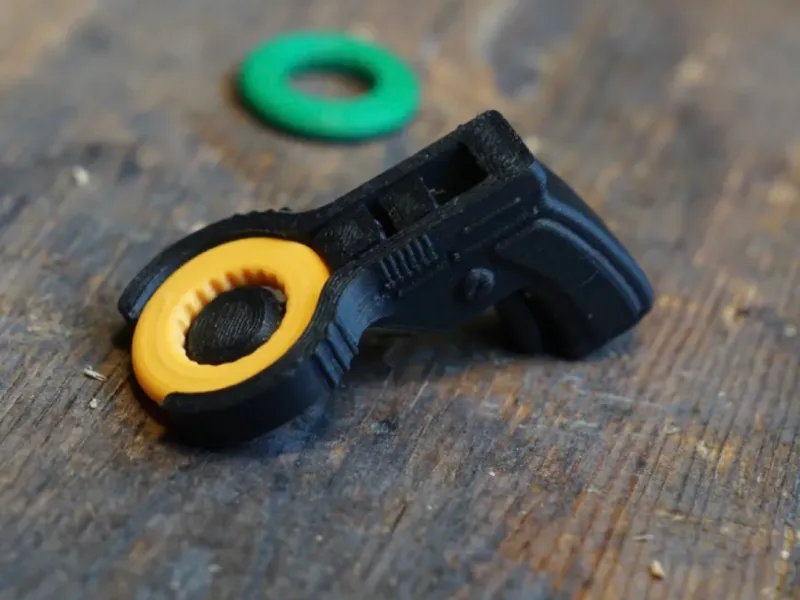 Mini disc launcher