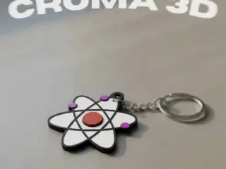 Atom keychain