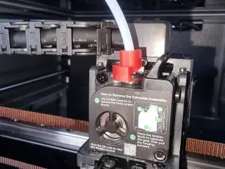 K2 Plus Extruder Bowden tube protector/fix