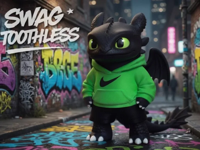 Swag Toothless Multicolor