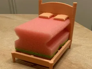 Kitchen sponge holder