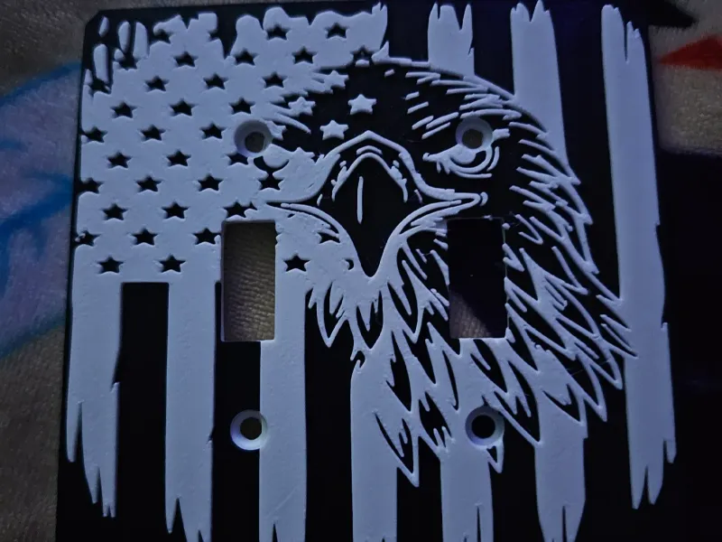 Eagle American Flag
