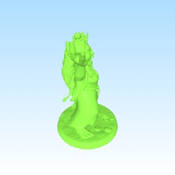 Goblin girl shaman priestress