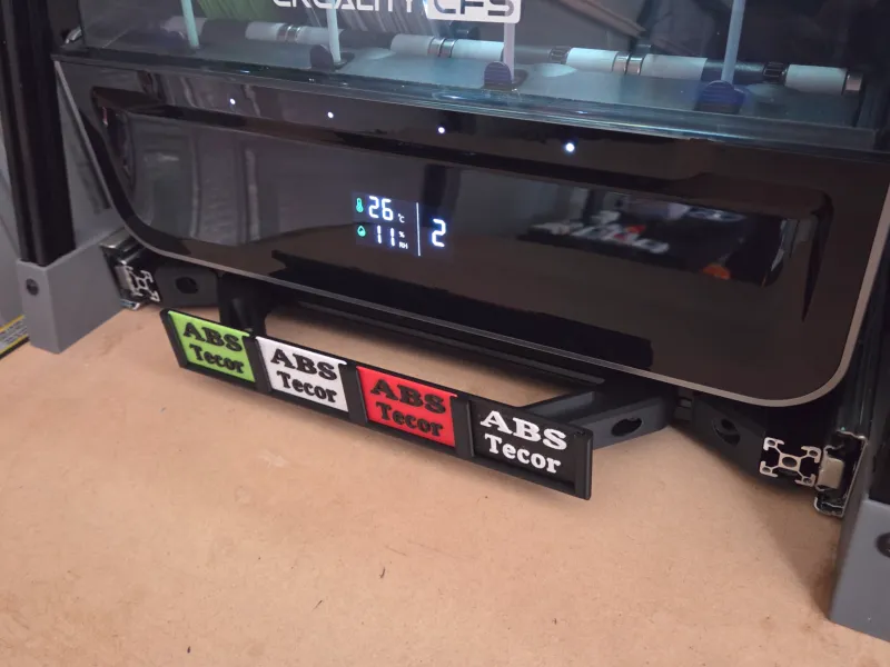CfS Stand Handle with filament Label Holder