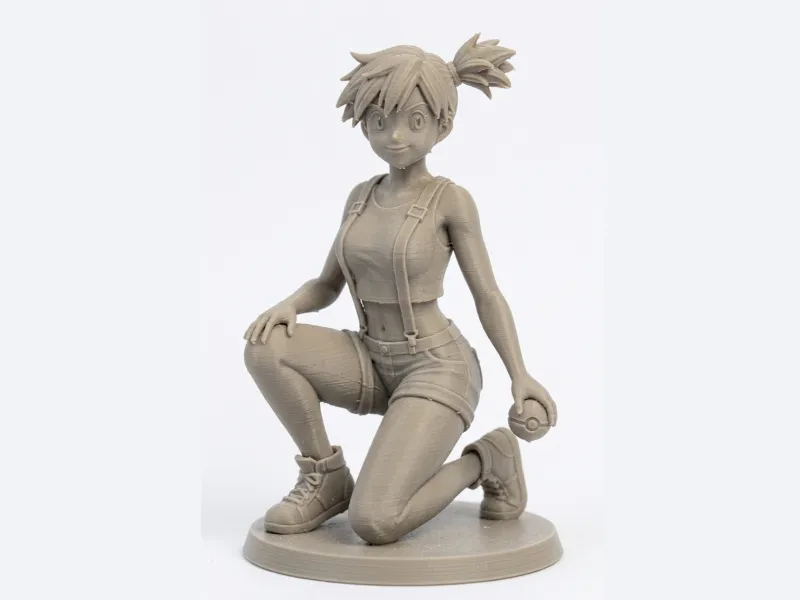 Misty Statue with Pokeball (Pokémon)