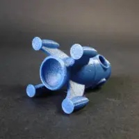 Rocky The Small Rocket Ship Calibration Test Settings Benchy-1