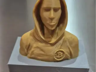 Satoshi Nakamoto Statue