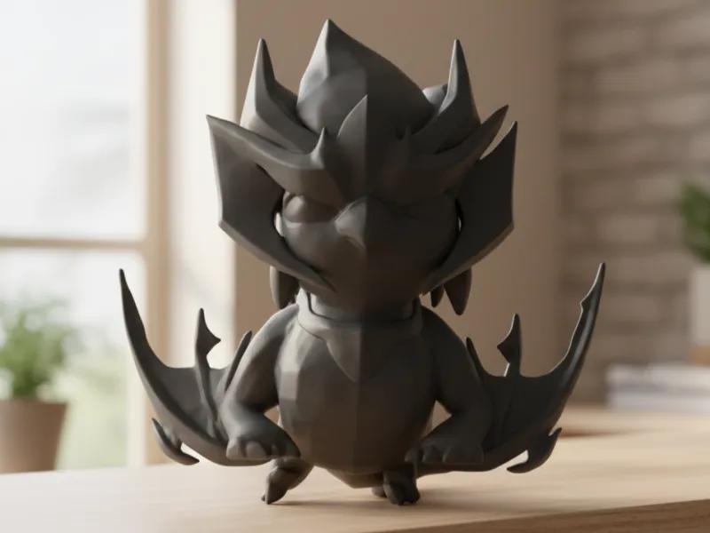 Chibi Dragon Tactician Companion 🐲✨