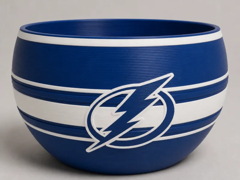 Tampa Bay Lightning - Bol à collations pour jour de match de hockey