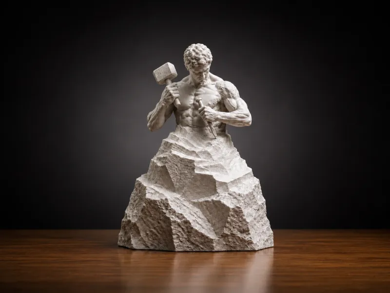 Sculptor of His Life (Motivational Figurine)