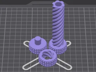 (BEST ONE) Rotating Sliding Nut Fidget Toy for all ages.