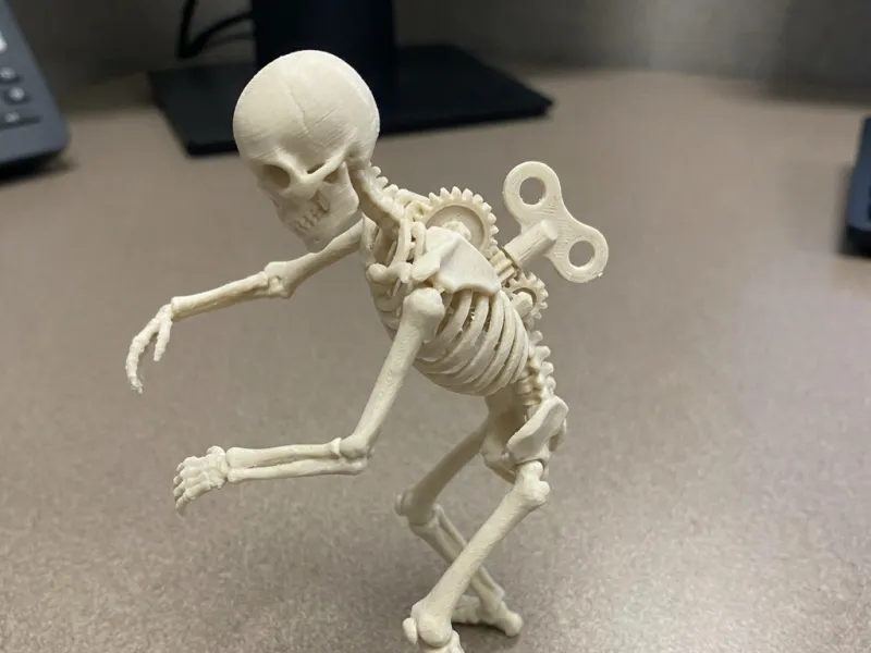 dancing skeleton