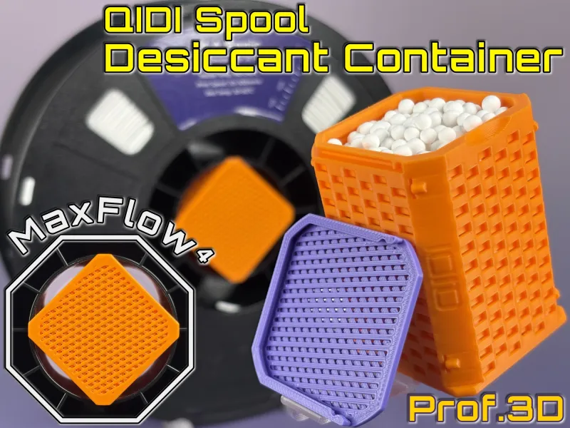 QIDI Spool Filament Storage ⧸ MaxFlow⁴