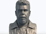 Ron Perlman Low Poly Bust - Character Actor Sculpture-0