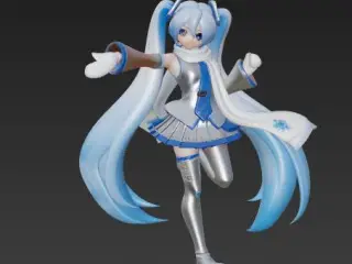 winter miku