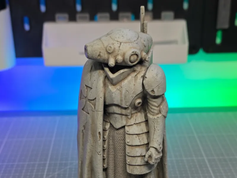 Statuie Observator Trench Crusade - Teren pentru Wargame Grimdark