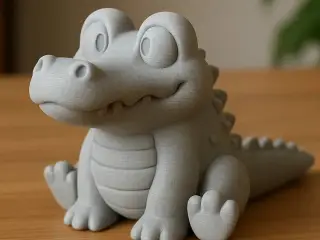 Crocodile Cute Figure