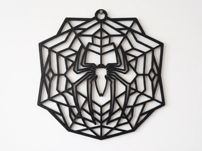 Emblème de Spider-Man - Décoration murale - Fan Art - Décoration intérieure