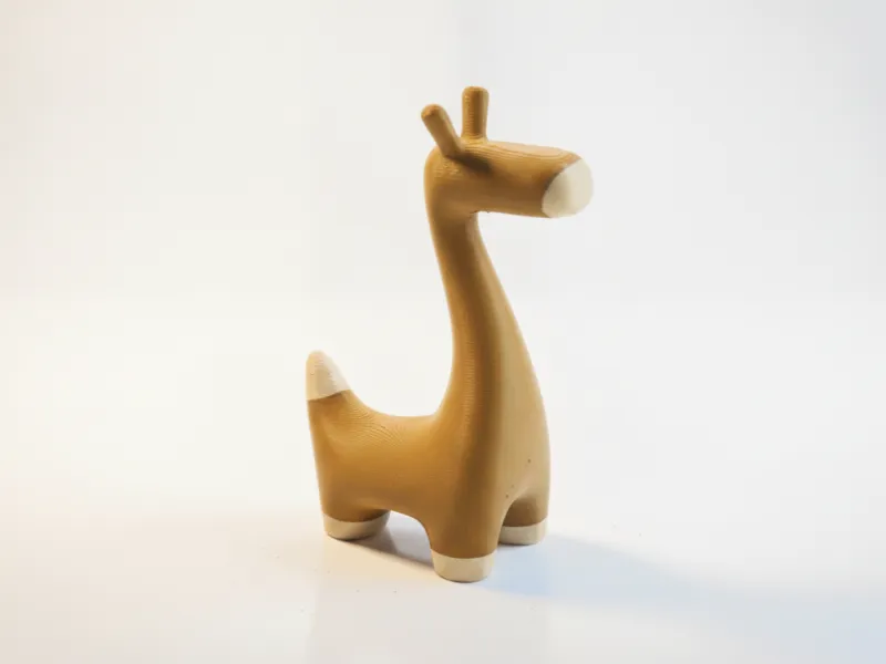 ミニマリストキリンフィギュア 動物 3Dプリント可能