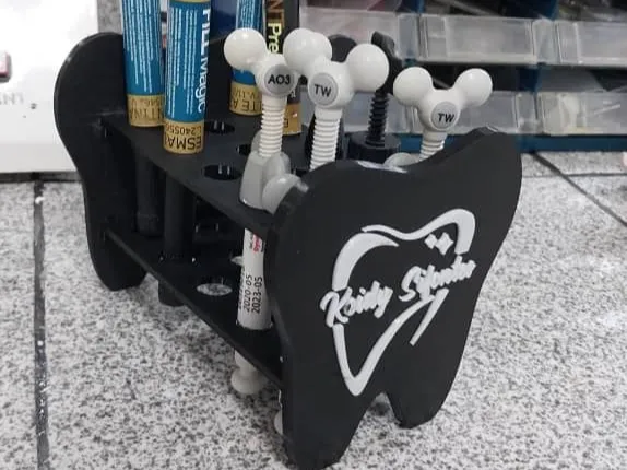 Halterung für Dentalharz / Organizer für Dentalharz