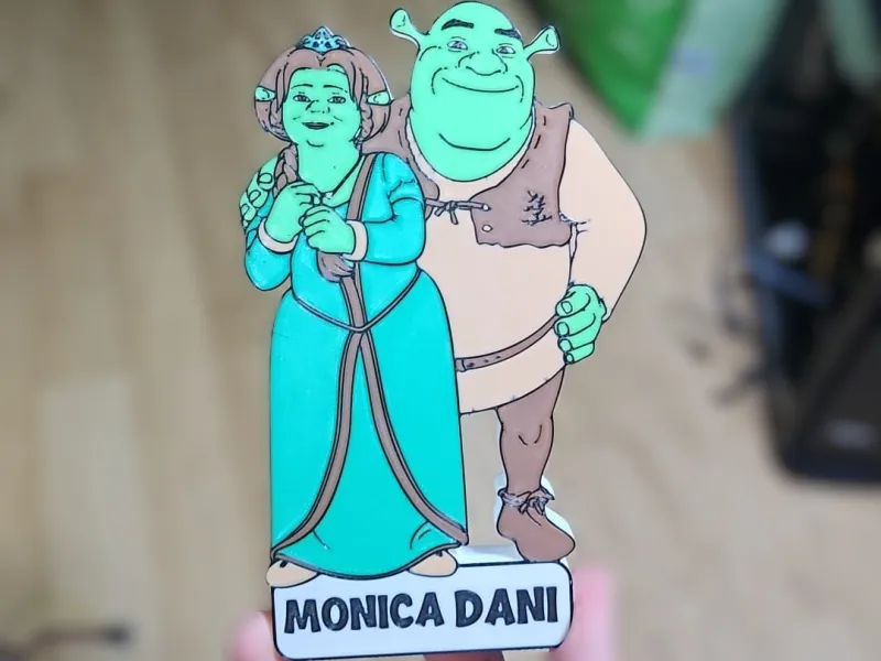 Sherk y Fiona tu nombre