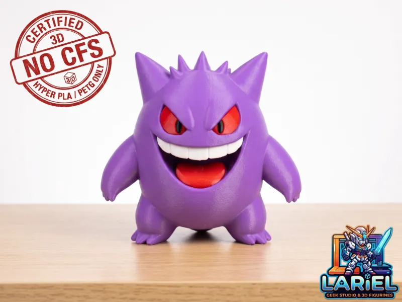 Gengar Pokémon MultiPart 16cm - Kein CFS