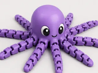 purple octopus