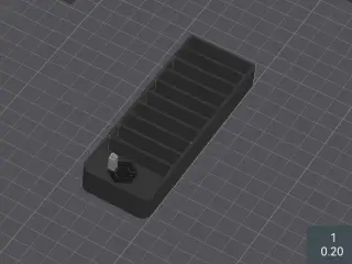 Nintendo Gamecube memory card stand holder
