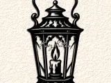 old-lantern wall art home decor-0