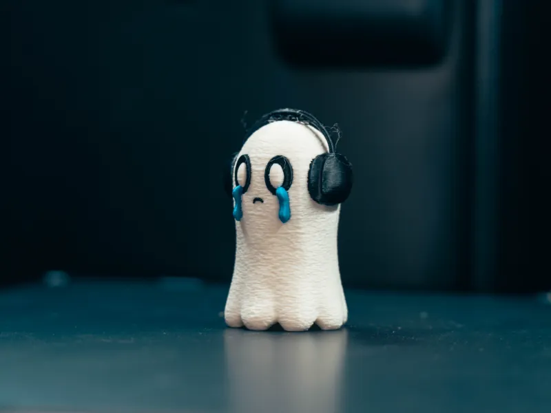 Настольная фигурка Напстаблука — 3D-печать призрака из Undertale