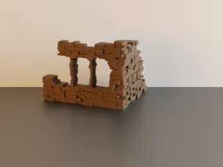 Ruined wall - DND terrain