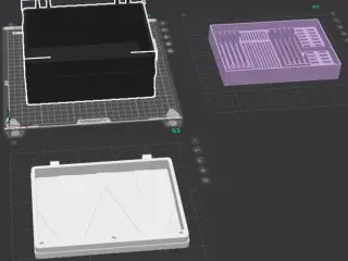 Durable storage box for SSD, SD, MicroSD and USB