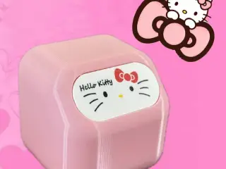 Hello Kitty trash bin